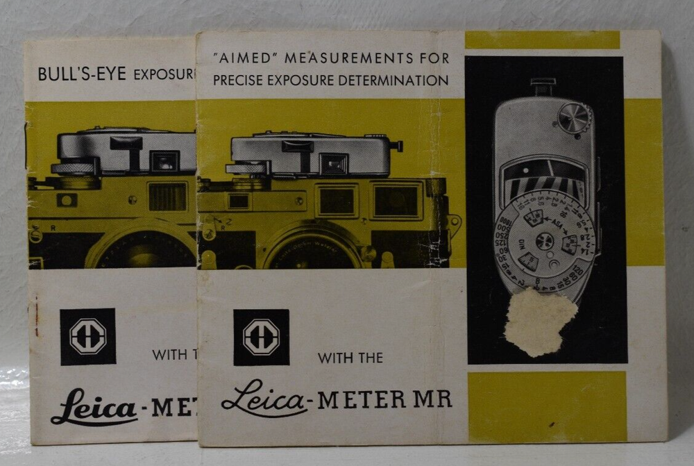 LEICA Meter MR INSTRUCTION Manual