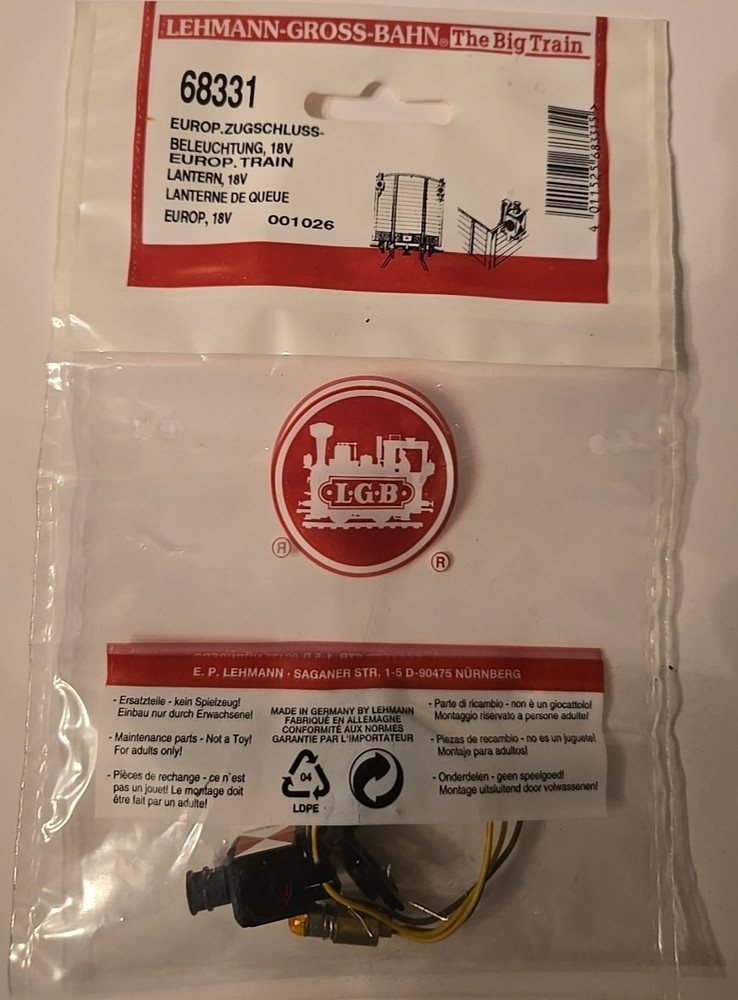 LGB 68331 Lantern 18V Unopened New