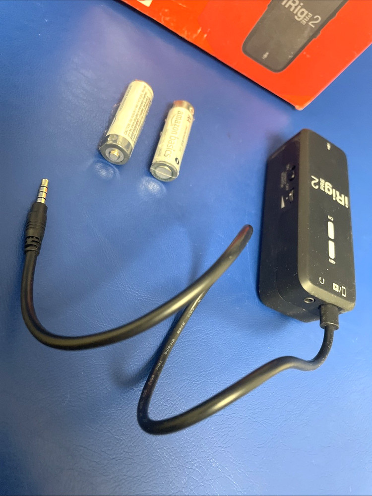 NICE IK Multimedia iRig Pre 2 Microphone Interface for iOS Devices