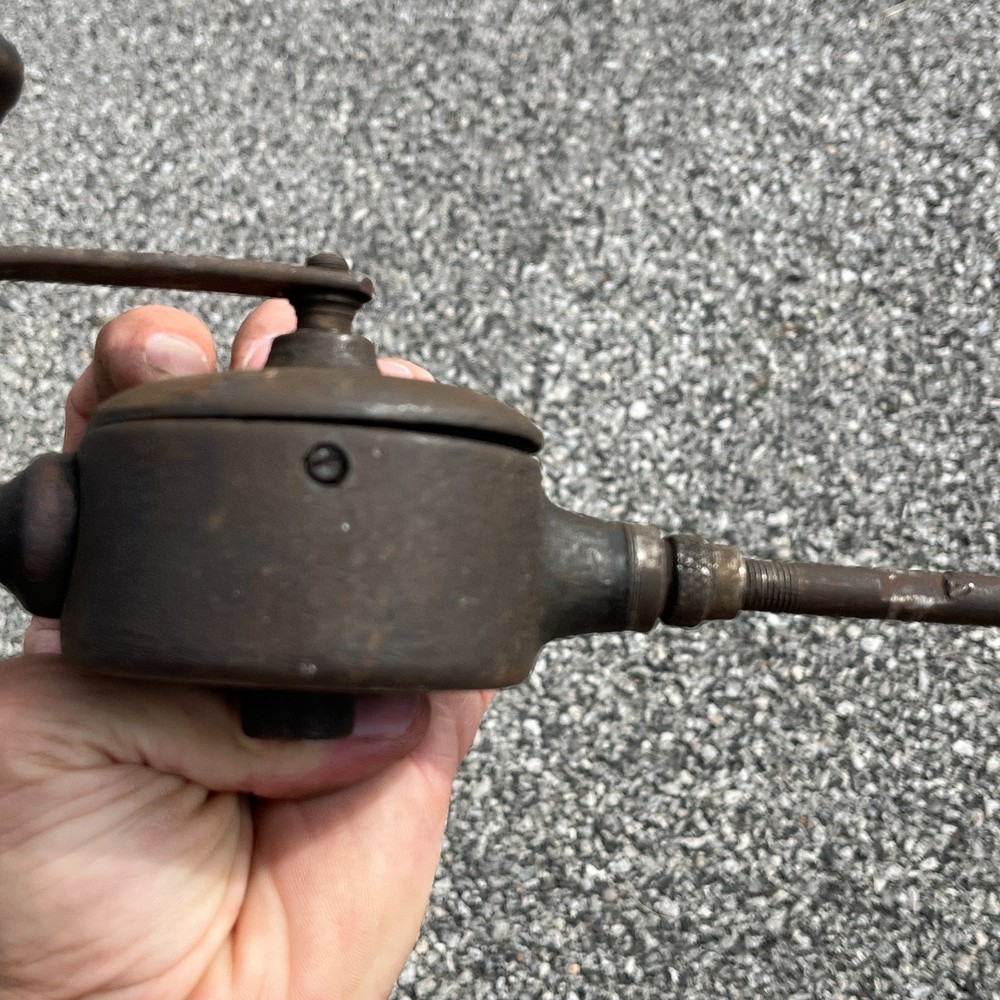 Antique Hand Crank Engine Valve Lapping Drill Back and Forth Motion