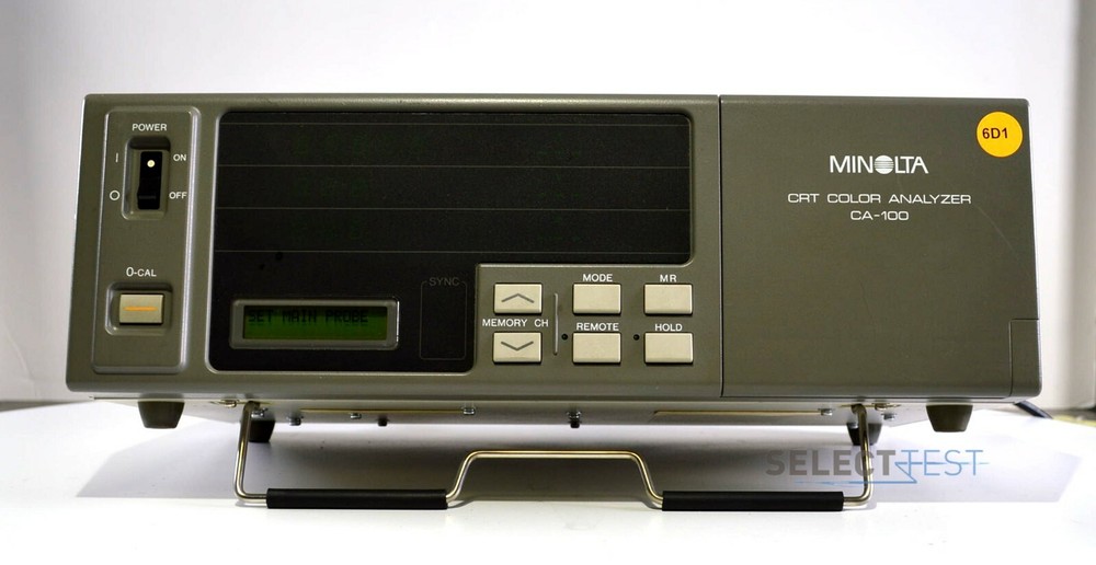 KONICA MINOLTA CA-100 CRT COLOR ANALYZER, NTSC, PAL, EXT & UNIV MODES (REF:015)