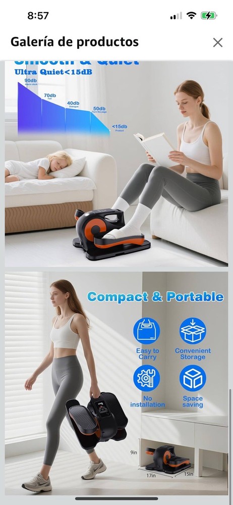 BKIY Electric Elliptical Compact LCD Display Remote Control 12 Programs