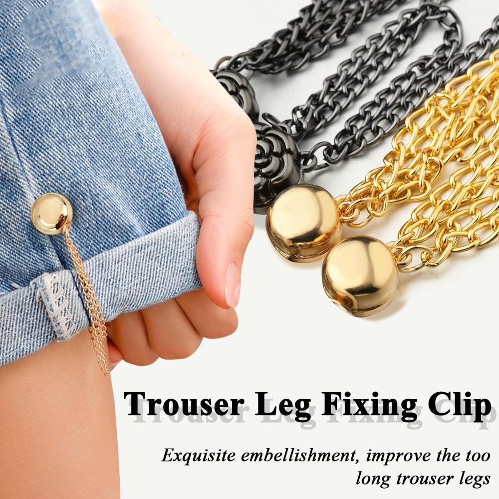 VYNFLICK Magnetic Clothing Clips: 12 Pcs Multi-Function gold, silver, black