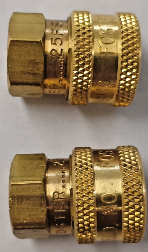 Foster 25 FS Brass Quick Coupler 1/4 FNPT 2 PCS