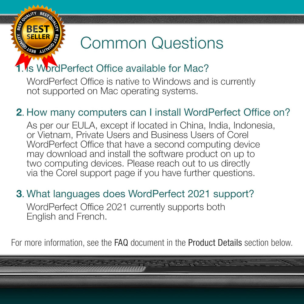 Wordperfect Office Home & Student 2021