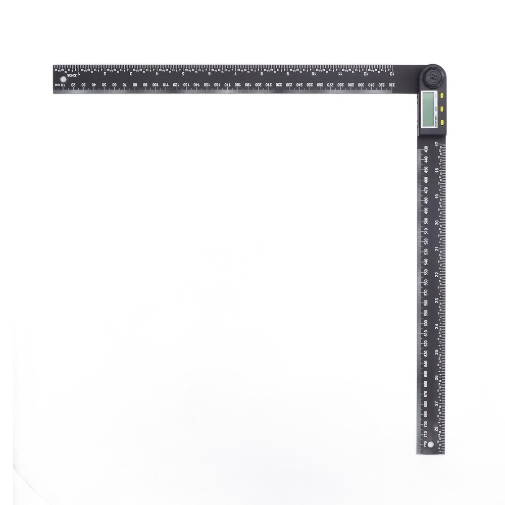 Electronic Angle Ruler LCD Digital Protractor Angle Finder 0‑300mm 0‑360 Degree