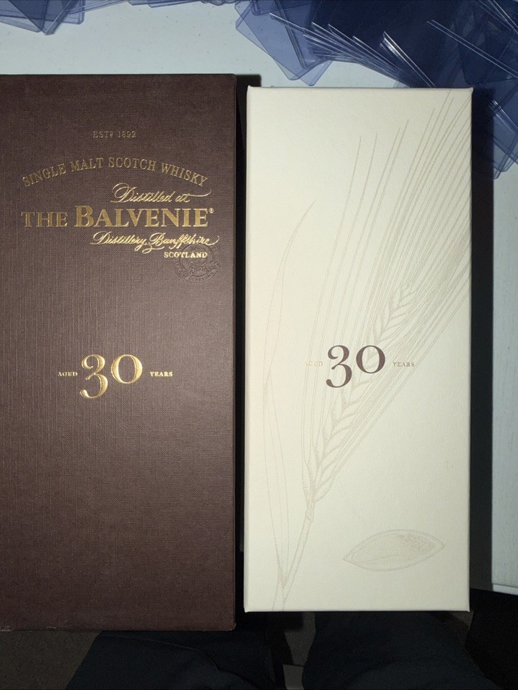 The Balvenie 30 Year Scotch EMPTY Box
