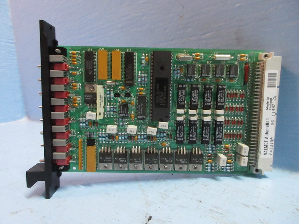 Valmet Automation BOU-8 Binary Output Module A413150 Rev. 06 Neles Metso BOU8