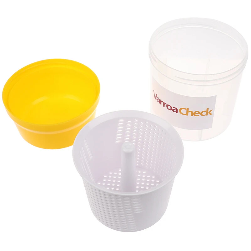1Pc Beekeeping Beehive Varroa Mites Check Test Bottle Varroa Check Nebulizer