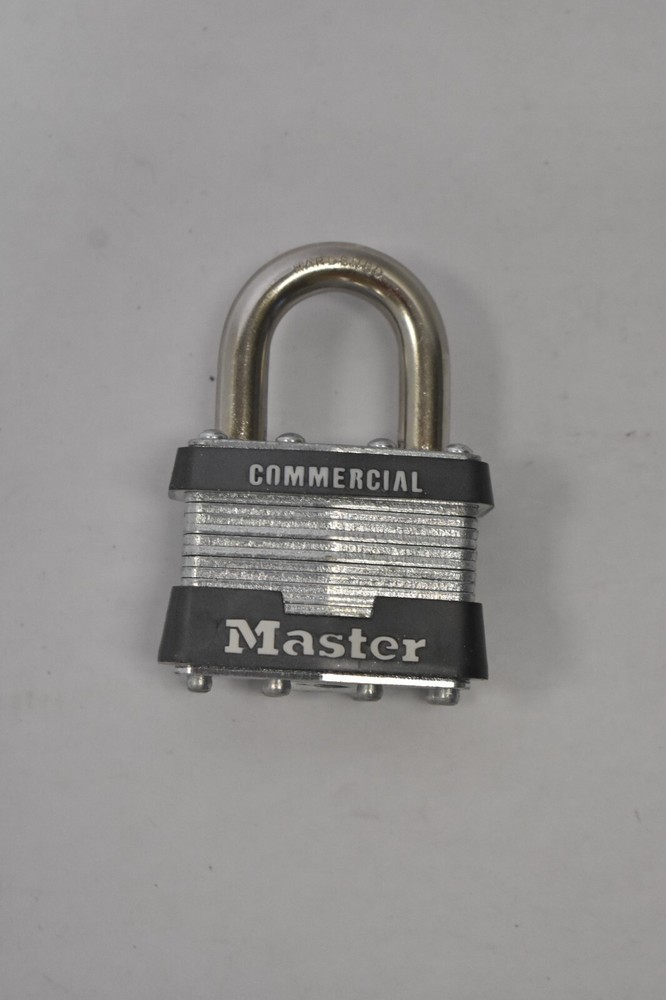 Master Lock 1KA 2002 Laminated Steel Commercial Padlock 1-3/4" Security System