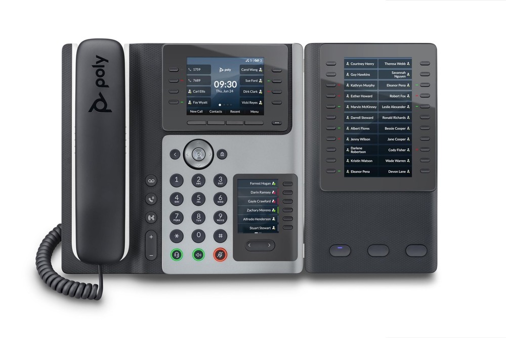 HP Poly Edge E450 IP Phone And Poe-Enabled
