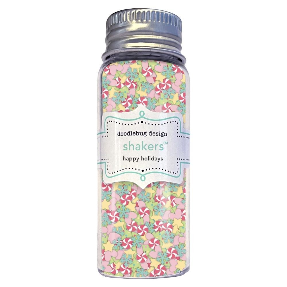 Doodlebug ~ SHAKERS ~ Happy Holidays ~ Tinsel Time