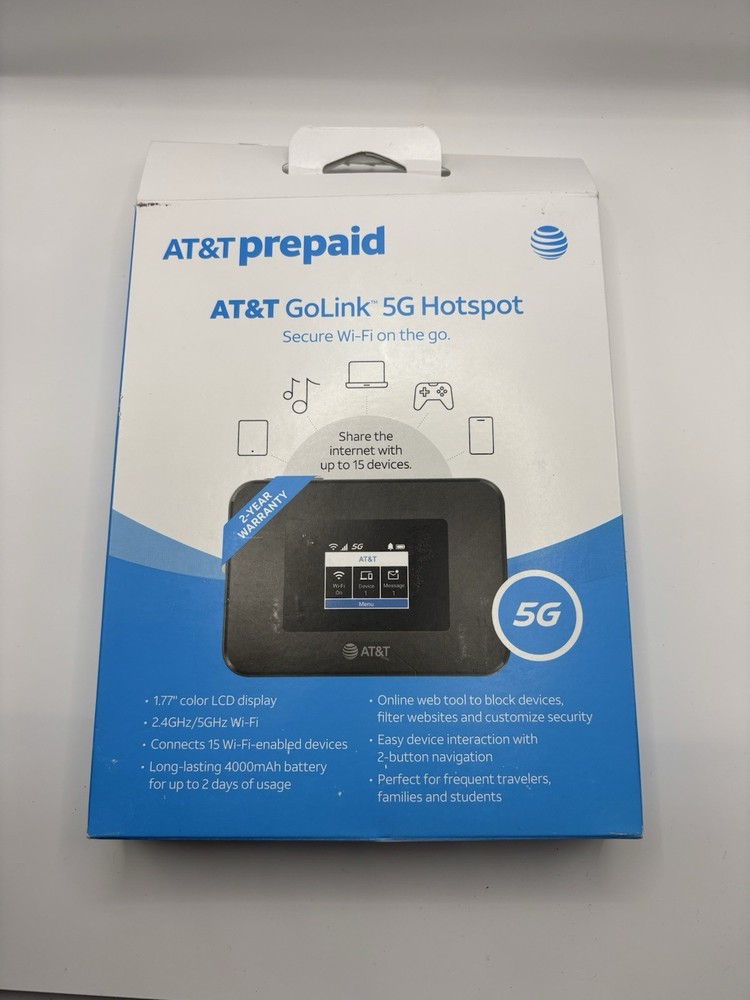 AT&T Prepaid Go Link 5g Hotspot