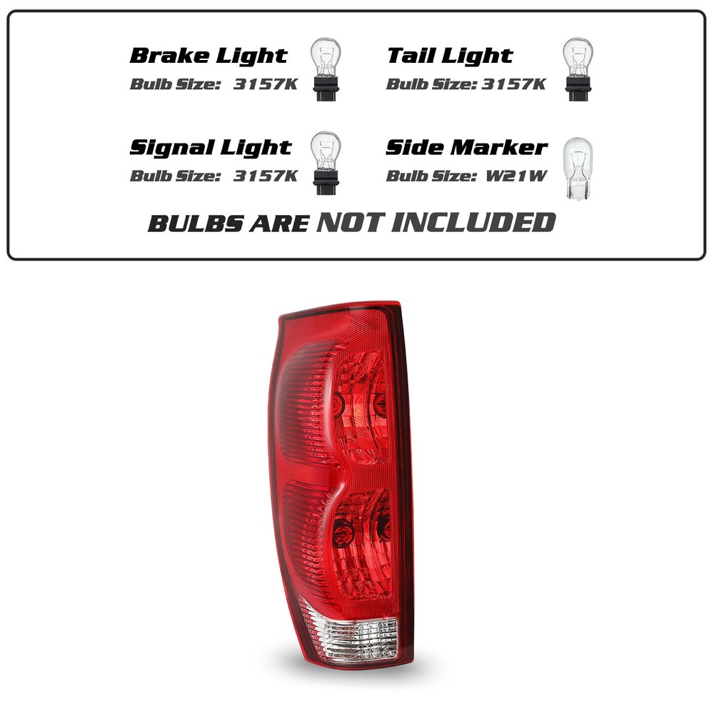 For 2002-2006 Chevy Avalanche Tail light Passenger & Driver Side Replacement