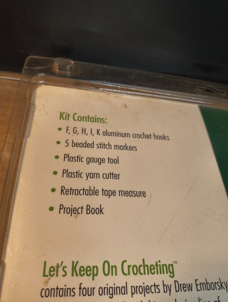 The Crochet Dude "Let’s Keep On Crocheting" Intermediate Projects Kit