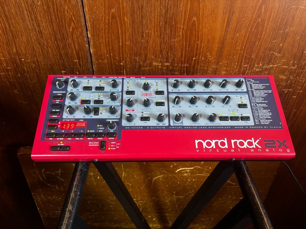Nord Rack 2X Rackmount Virtual Analog Synthesizer