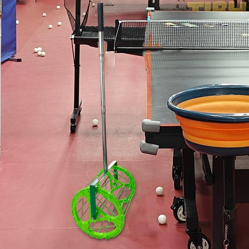 Table Tennis Ball Picker Retriever Accessory Telescopic Container Retractable