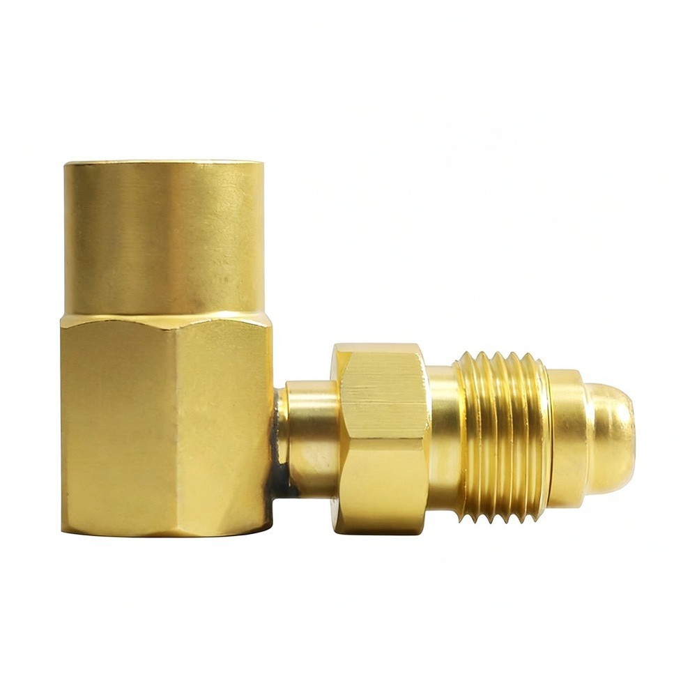 90 Degrees Elbow Adaptor Efficient Gas Utilization Long-lasting Connection