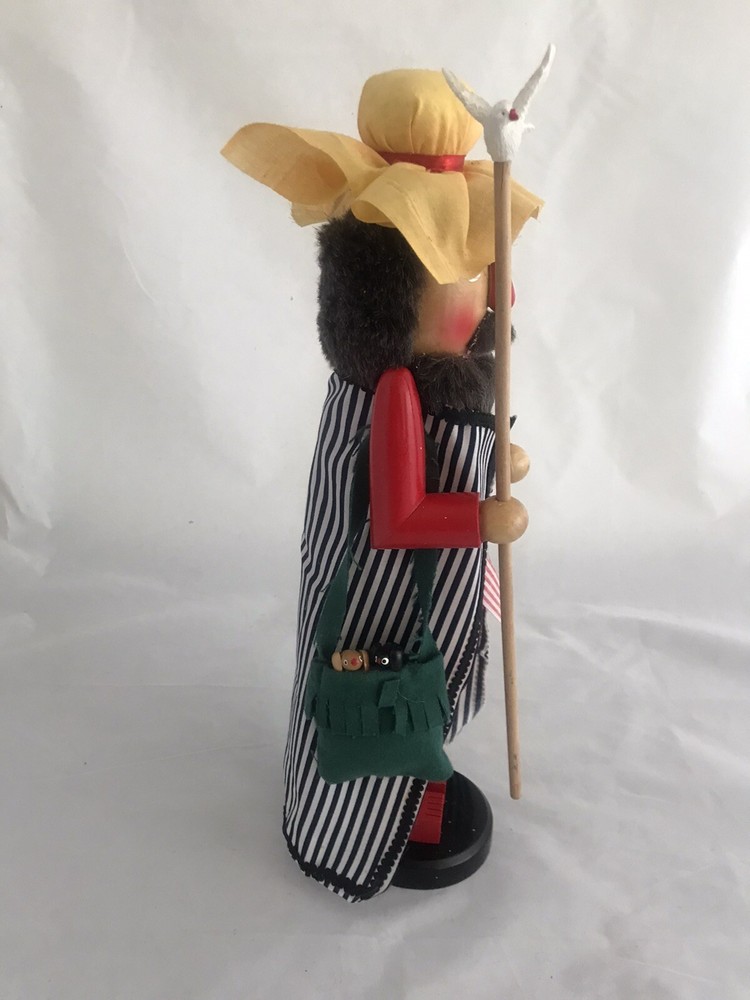 Merlin Wizard Wooden Nutcracker Christmas Holiday Decor