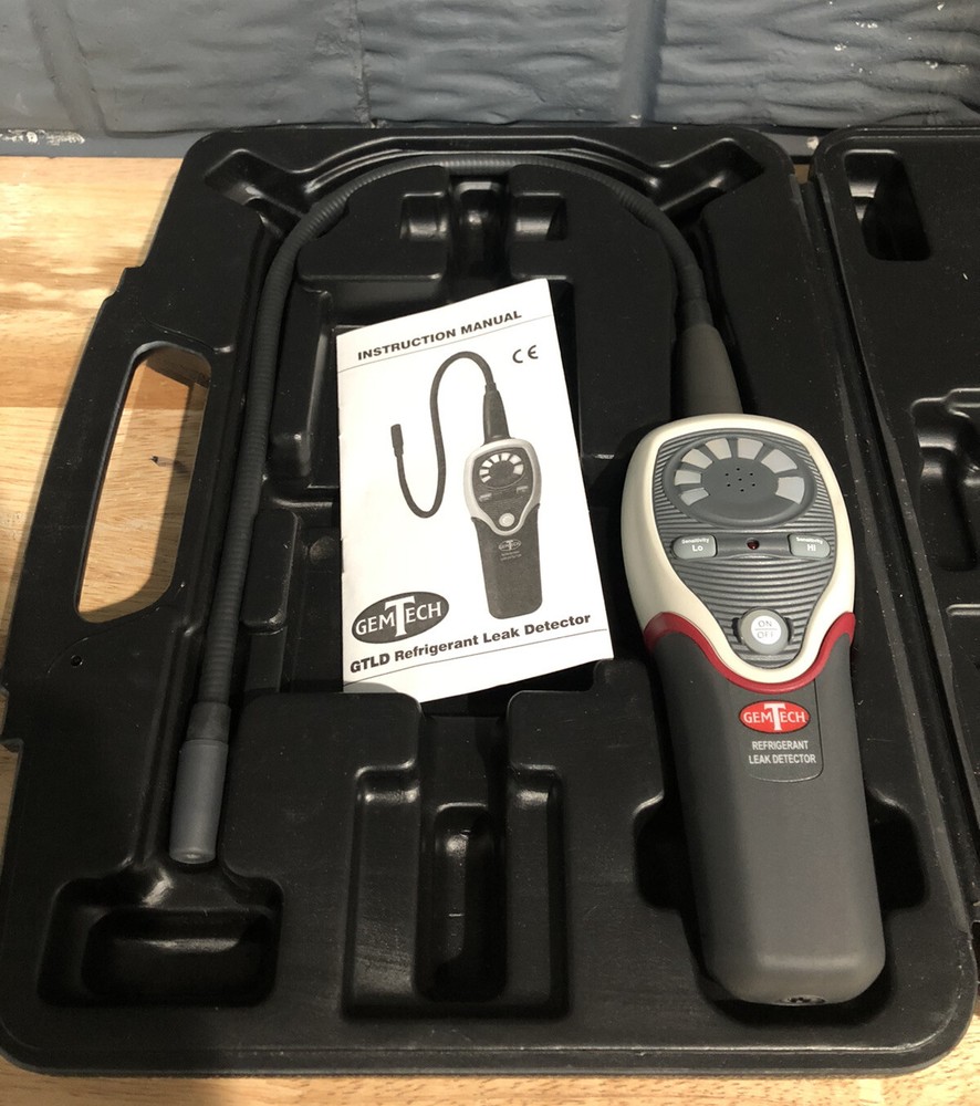 GEM TECH GTLD REFRIGERANT LEAK DETECTOR WITH A CASE