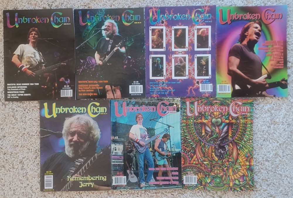 Unbroken Chain Magazine (6 Historic Issues)