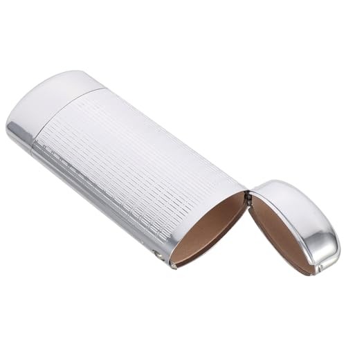 Metal Glasses Case Compact Hard Shell Eyeglass Protector Lightweight Travel