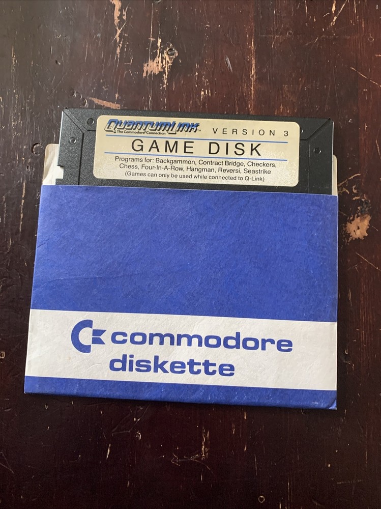 Quantum Link Program Disk for Commodore 64 Volume 3