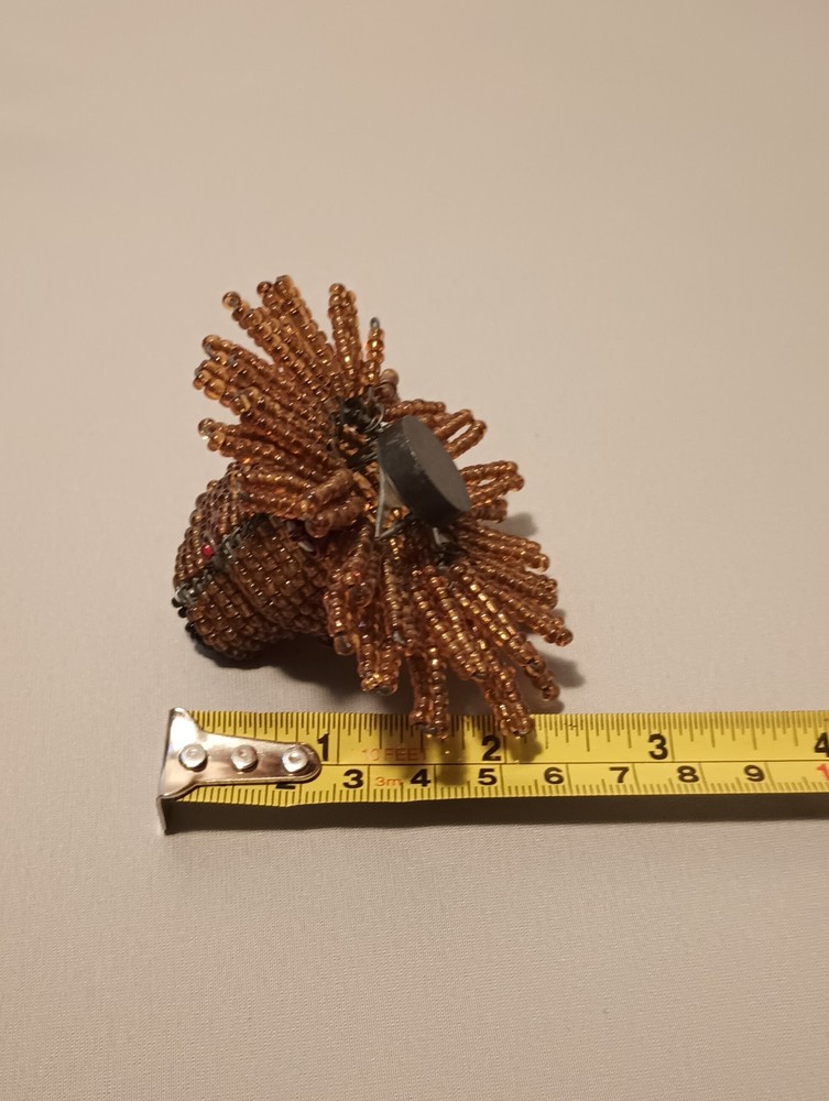 handmade beaded wire animal figurines