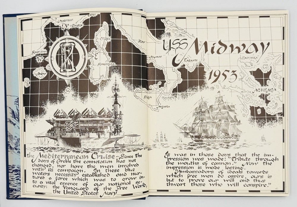 USS Midway CV-41 1953 Yearbook