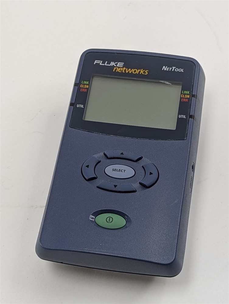 Fluke Networks NetTool 10/100 Inline Network Tester Cable & Link Analyzer