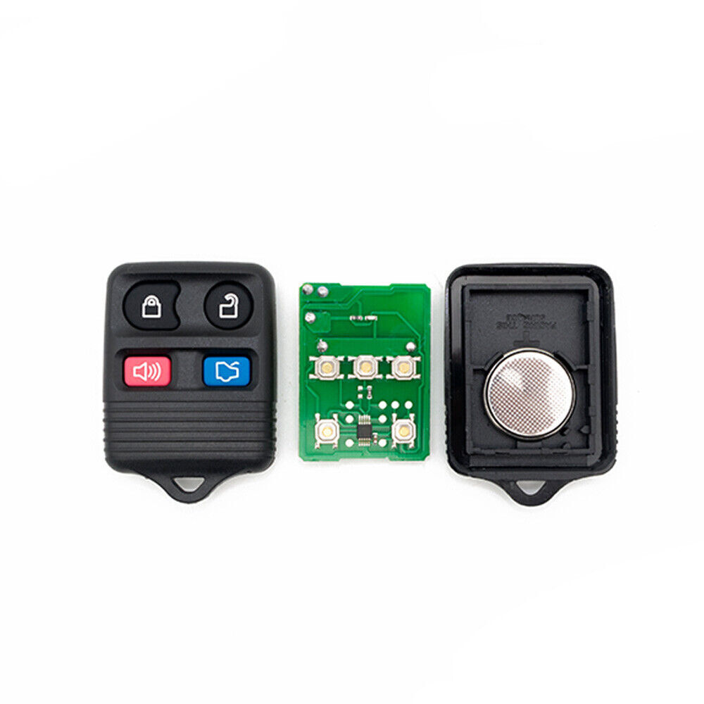 For Ford Replacement Alarm Entry Control Key FOB Remote Keyless Clicker 4 Button