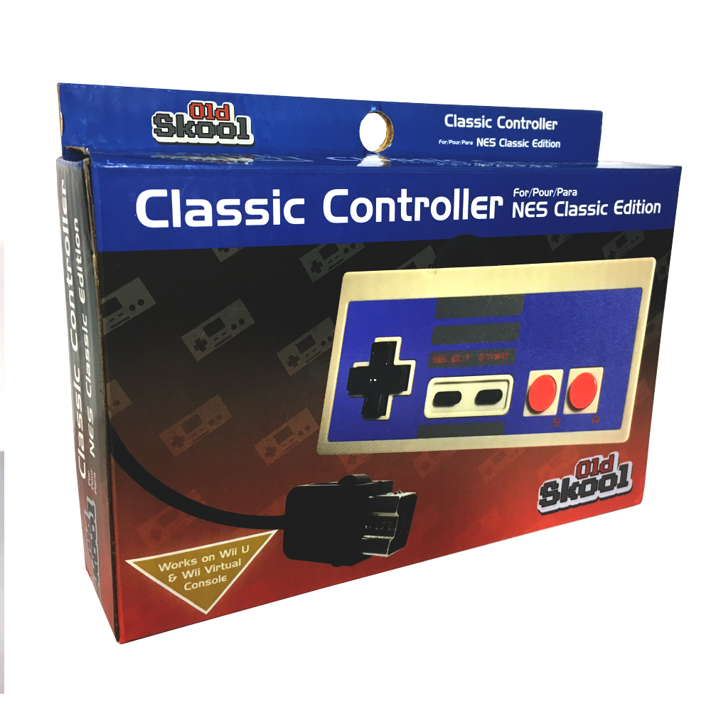 OLD SKOOL CLASSIC CONTROLLER FOR NES CLASSIC EDITION MINI SYSTEM