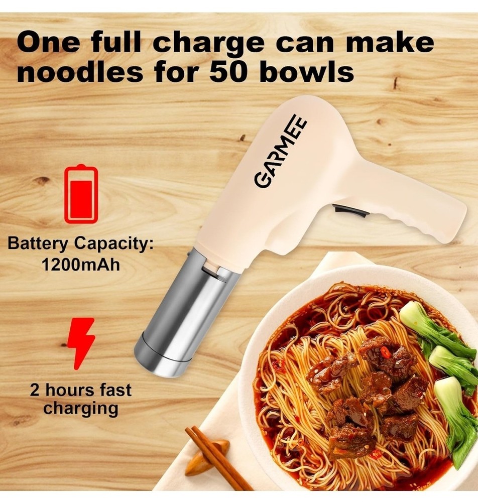 Electric Pasta Maker Machine Noodle Maker - Automatic Spaghetti Maker Pasta R...