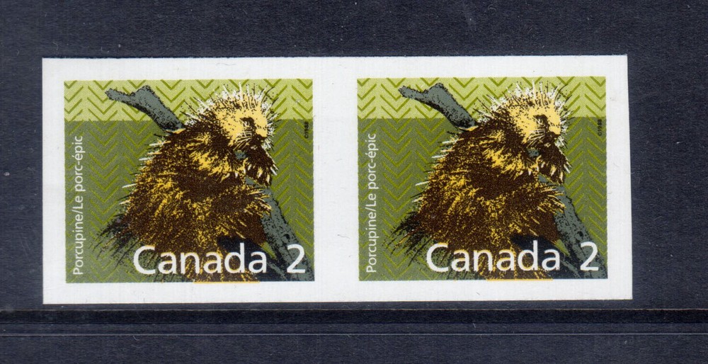 Canada #1156a Extra Fine Never Hinged Imperf Pair