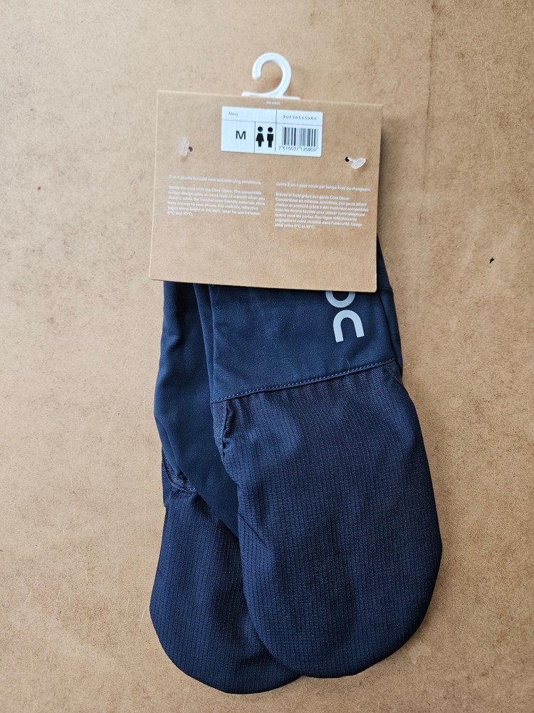 On Running Core Glove - Navy - Medium Size - New