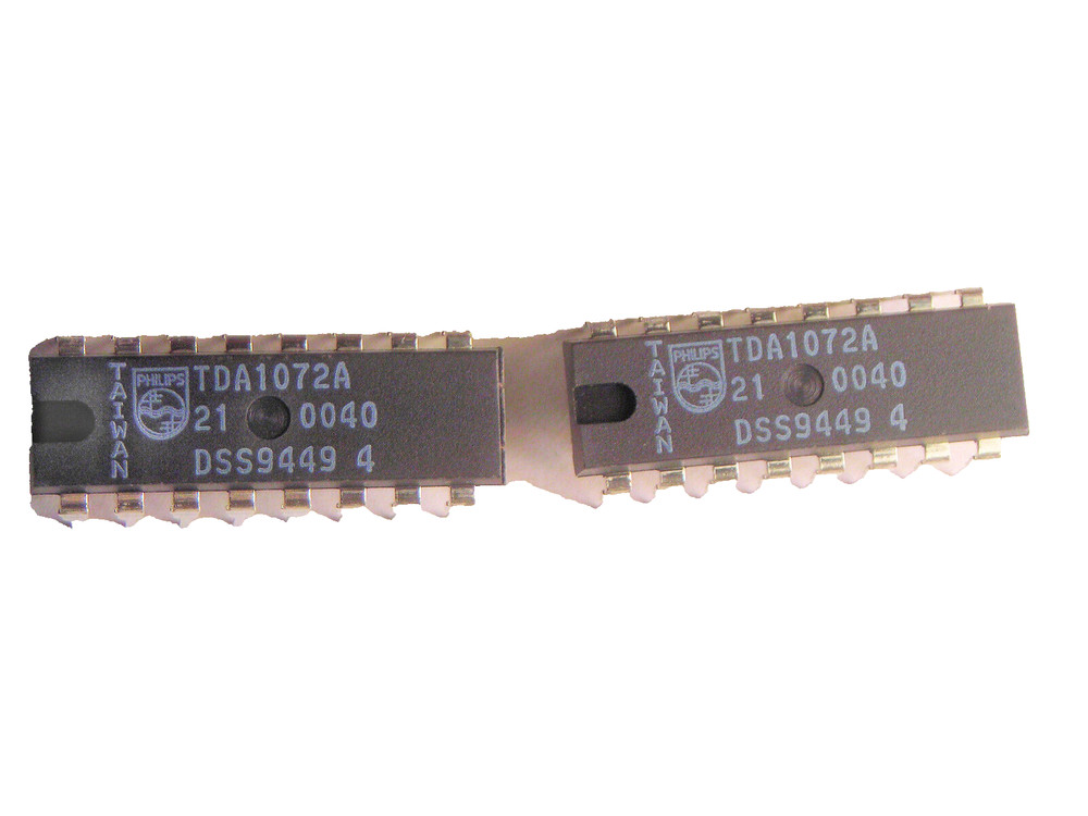 TDA1072A "Original" Phillips 16P DIP IC 2 pcs