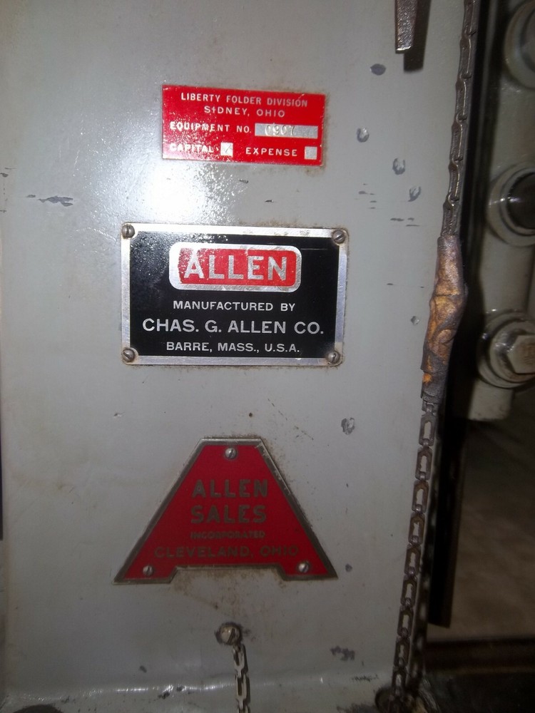 Allen Column Drill Press all Cast Iron Table Variable Speed Sensitive