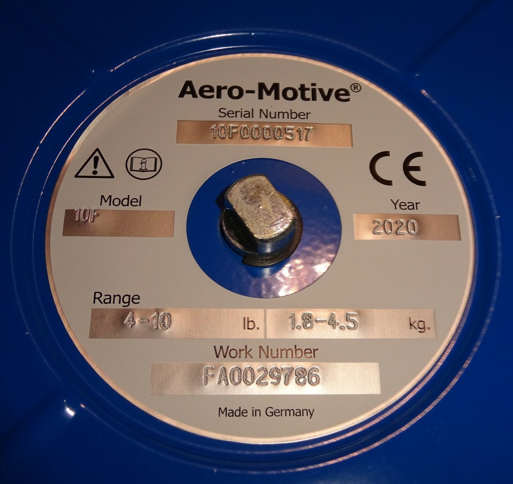 Aero - Motive 10F Tool Balancer Range 4-10 LB Cable Pull out 8' NEW