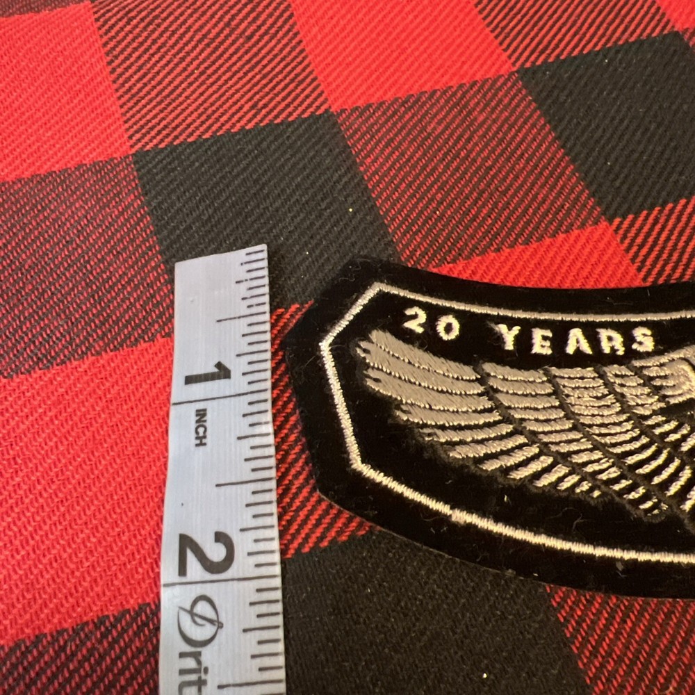 2003 HARLEY OWNERS GROUP H.O.G .20th ANNIVERSARY VEST PATCH