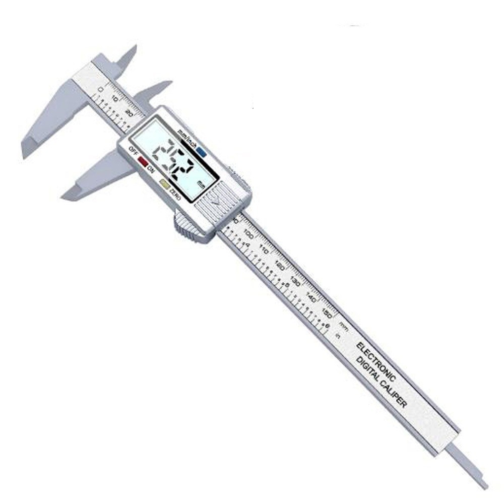 LCD Vernier Calipers 150mm with 001 Inch Resolution and Repeatable Accuracy
