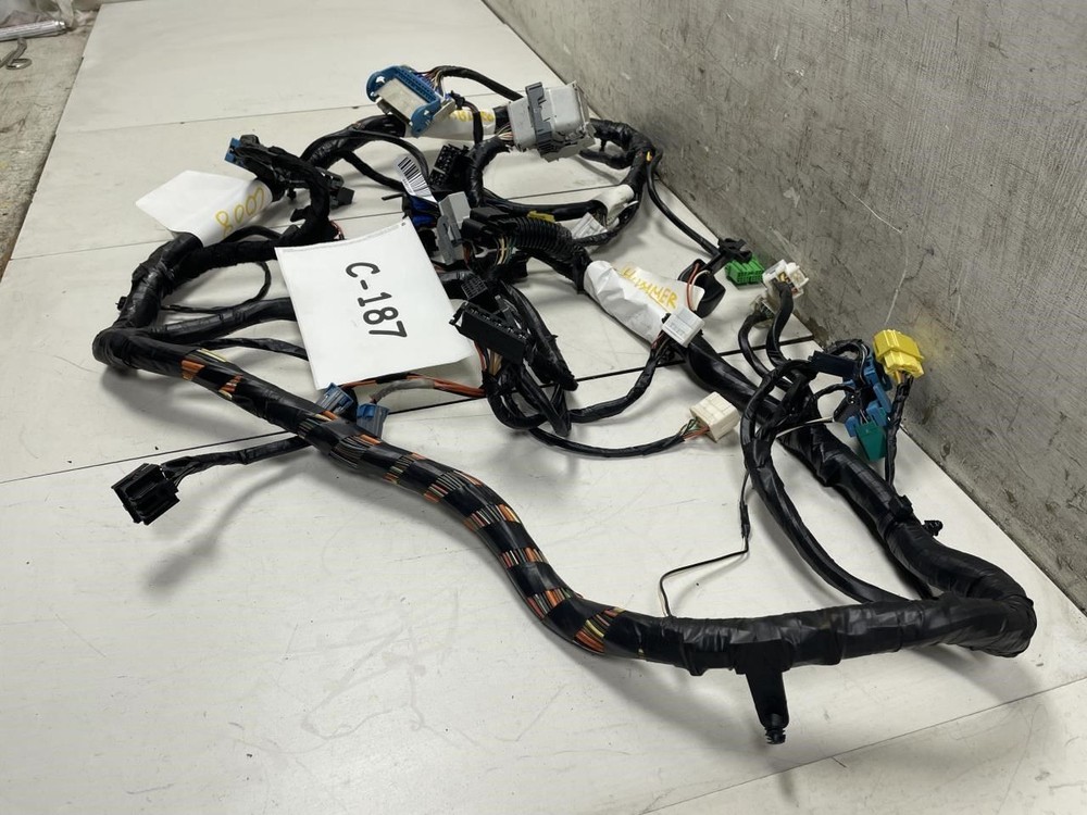 2008 HUMMER H3 DASH DASHBOARD WIRE WIRING HARNESS OEM+