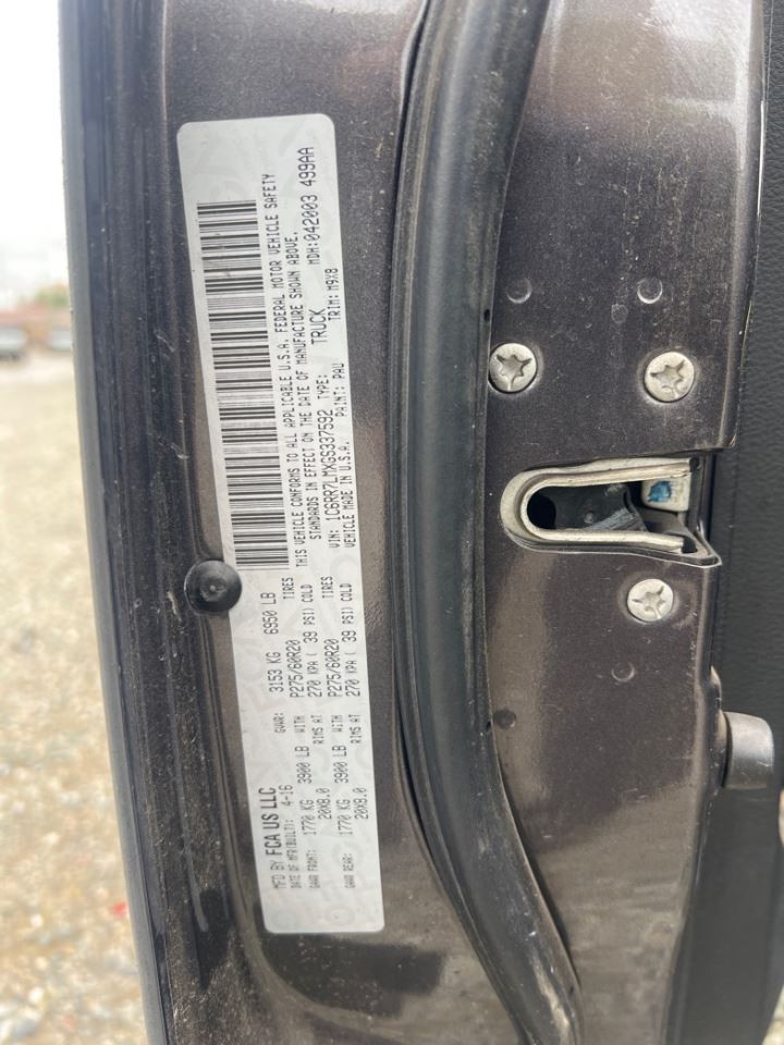 CONTROL PANEL OEM 2016 DODGE RAM1500 1YR WRNTY