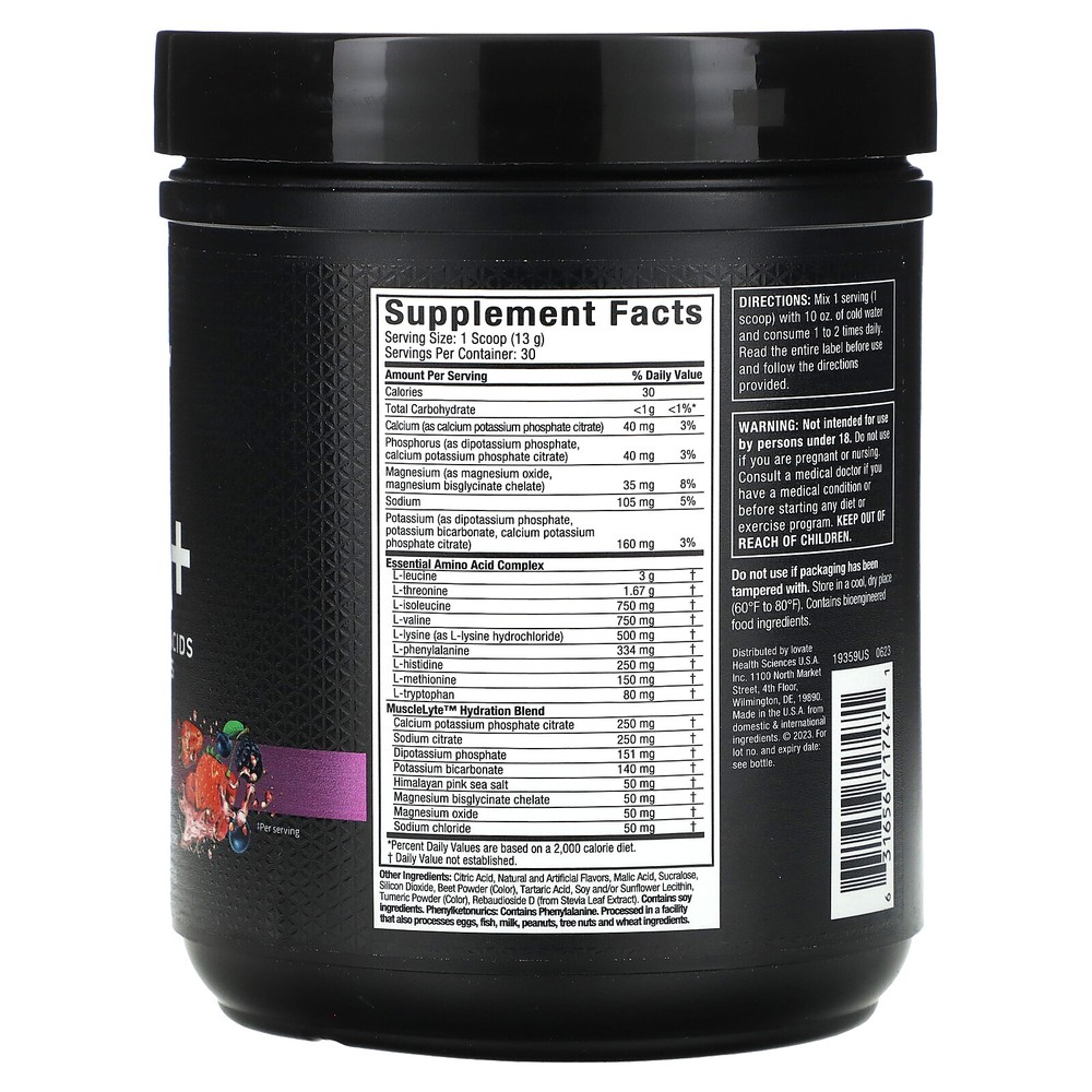 Platinum 100% EAA+, Fruit Punch, 13.86 oz (393 g)