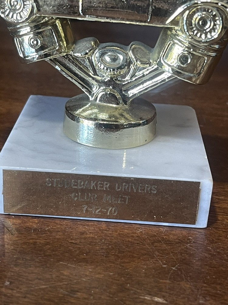 Studebaker Drivers Club Meet Trophy 1970