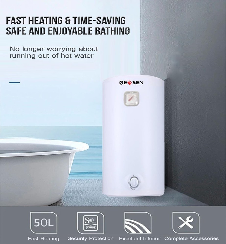 High-Efficiency 20 Gallon Indoor Electric Water Heater with Adjust Thermostat