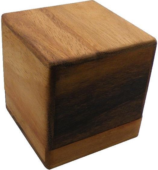 Brain Storm Cube - Wooden Brainteaser Puzzle