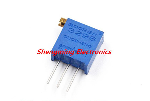 50pcs 3296X-204 200K Precision Multi-Turn Adjustable Potentiometer