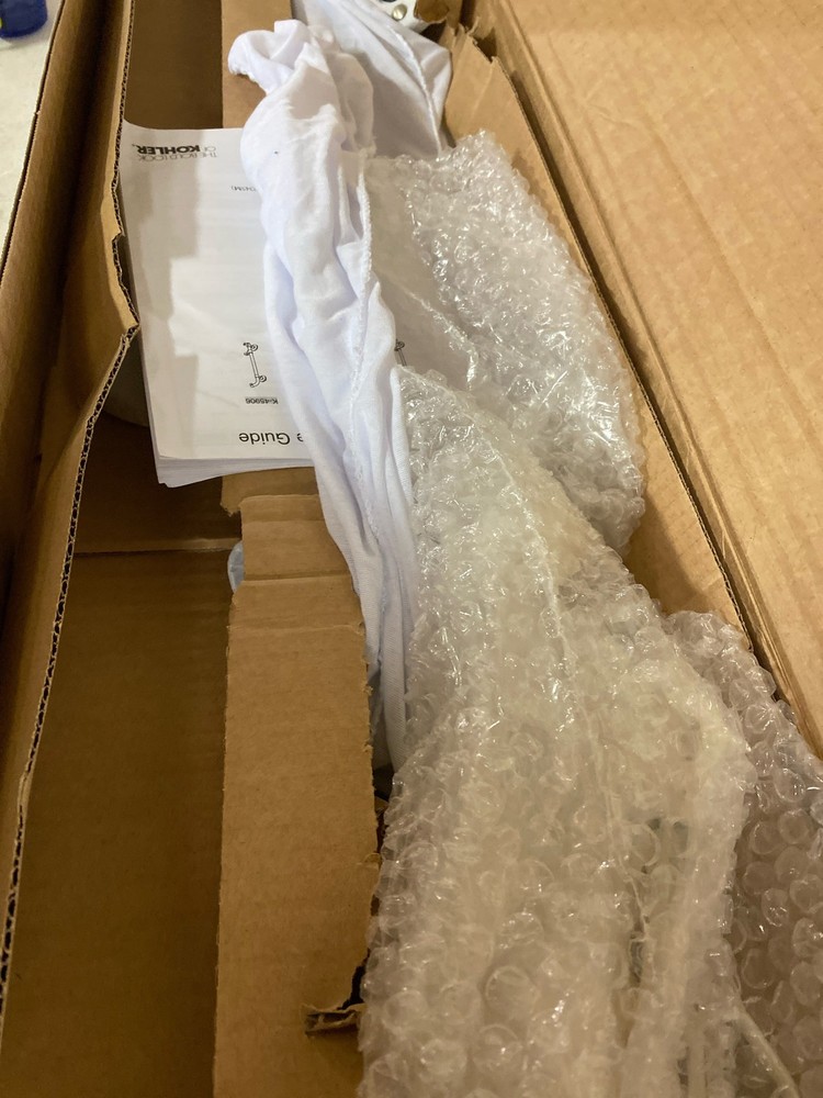 KOHLER 45906-BN HydroRail-S Shower Column: Fixed/Handshower, Brushed Nickel