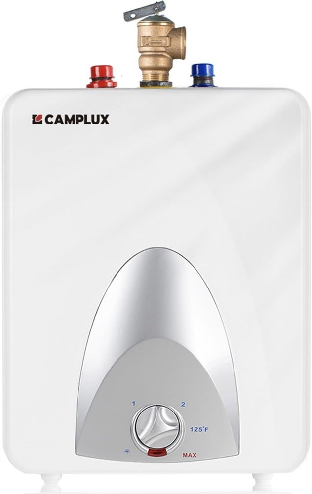 Camplux ME25B Mini Tank Electric Water Heater 2.5 Gallon Under Sink On-Demand