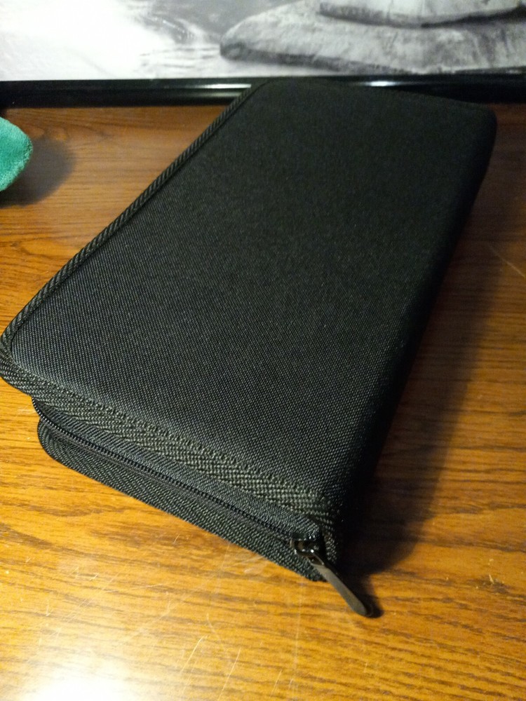 CD DVD Storage Carry Case 72 Disc Capacity Wallet CD Storage Carrying Case